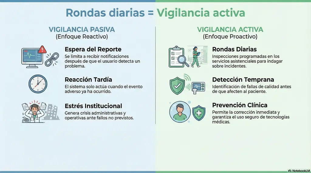 Comparación de vigilancia pasiva vs vigilancia activa en rondas diarias con un sistema de gestión de mantenimiento computarizado (CMMS)
