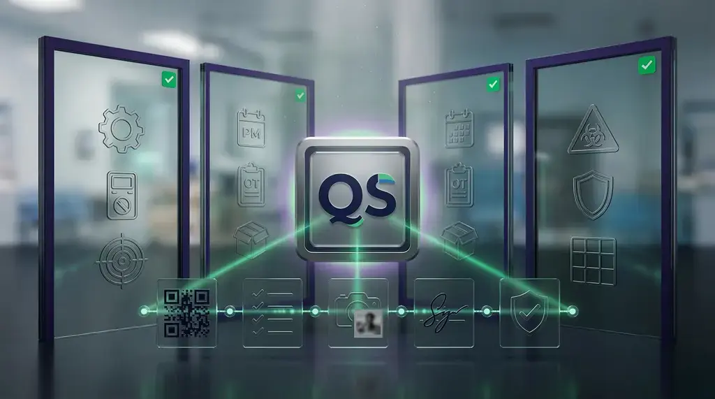 Auditoría de habilitación: plataforma QS centraliza trazabilidad con QR, checklist, evidencia y firma digital