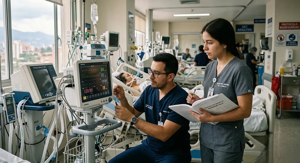 Modelos de acreditación internacionales: verificación de equipos en UCI con checklist y trazabilidad para seguridad del paciente