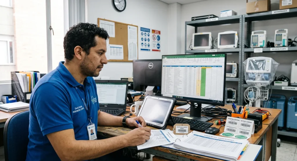 Cronograma de mantenimiento preventivo hospitalario para equipos biomédicos en un entorno hospitalario